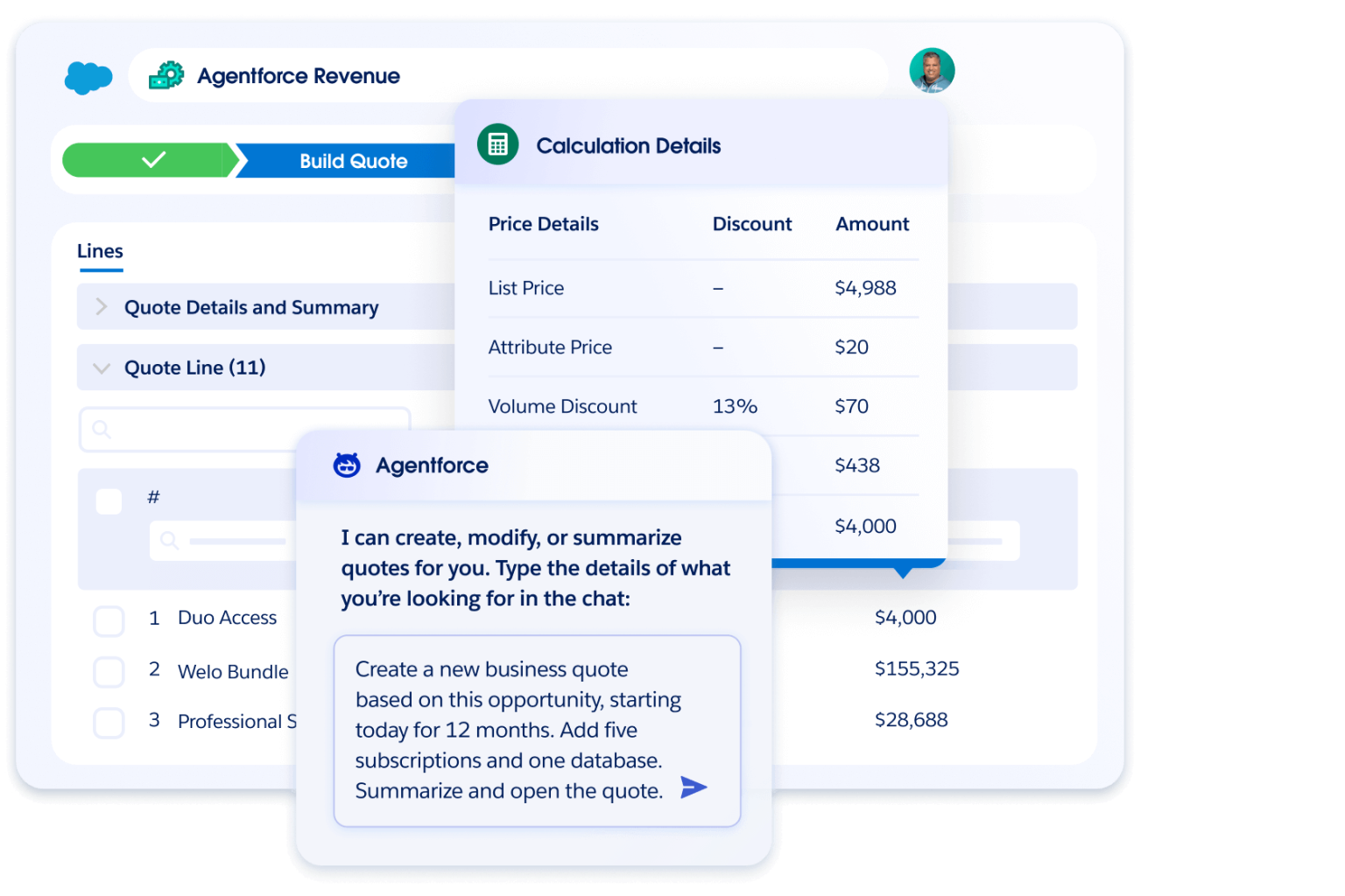 RevApex Salesforce UI Dashboard